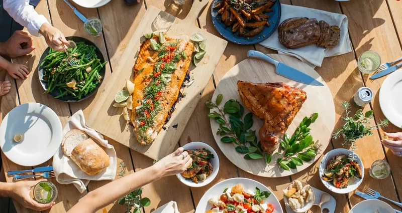 Menú semanal de comida real y equilibrada